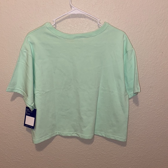 Champion Oversized Crop Top- Mint Green - Picture 2 of 4